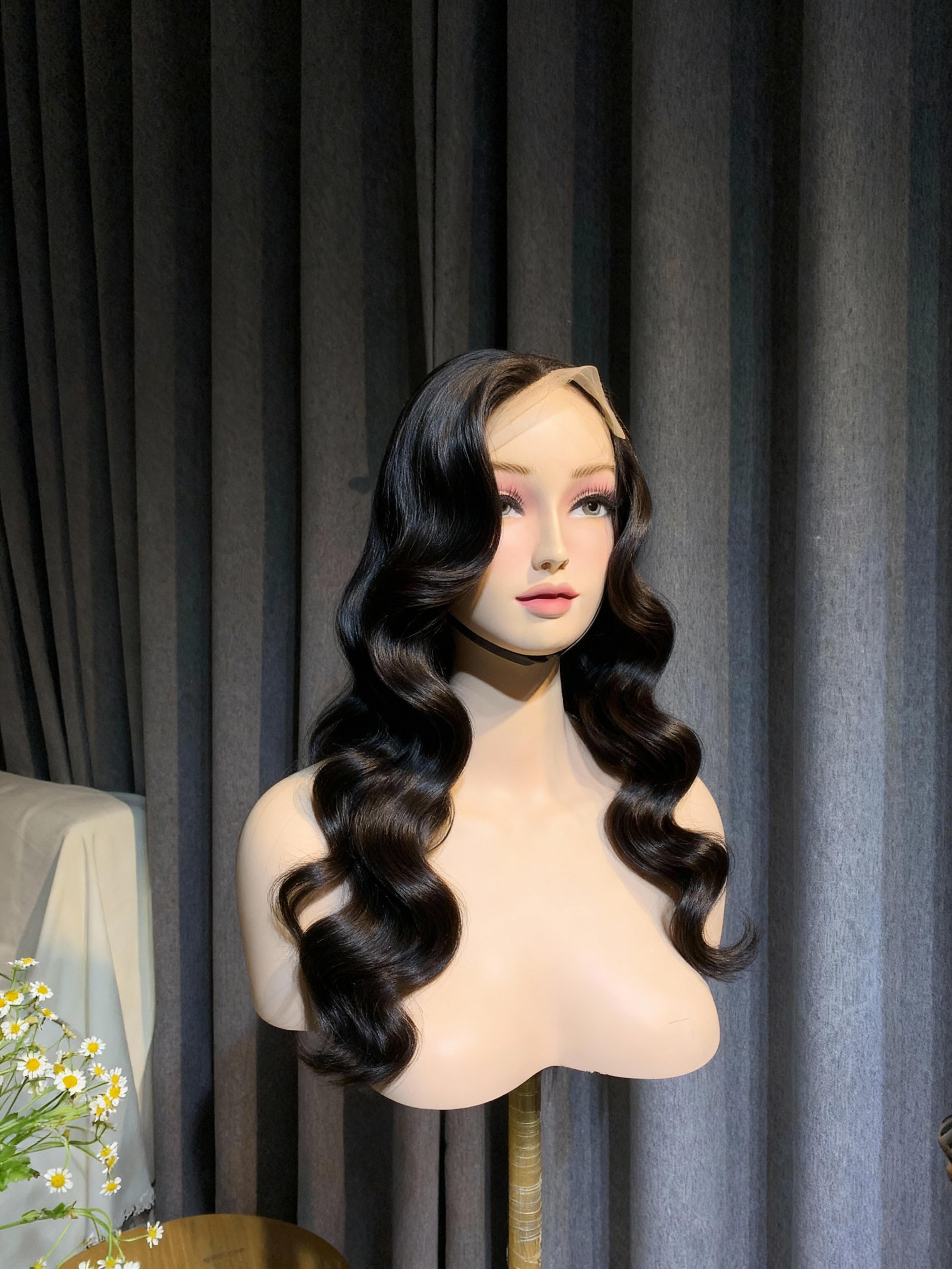 Long black Hollywood