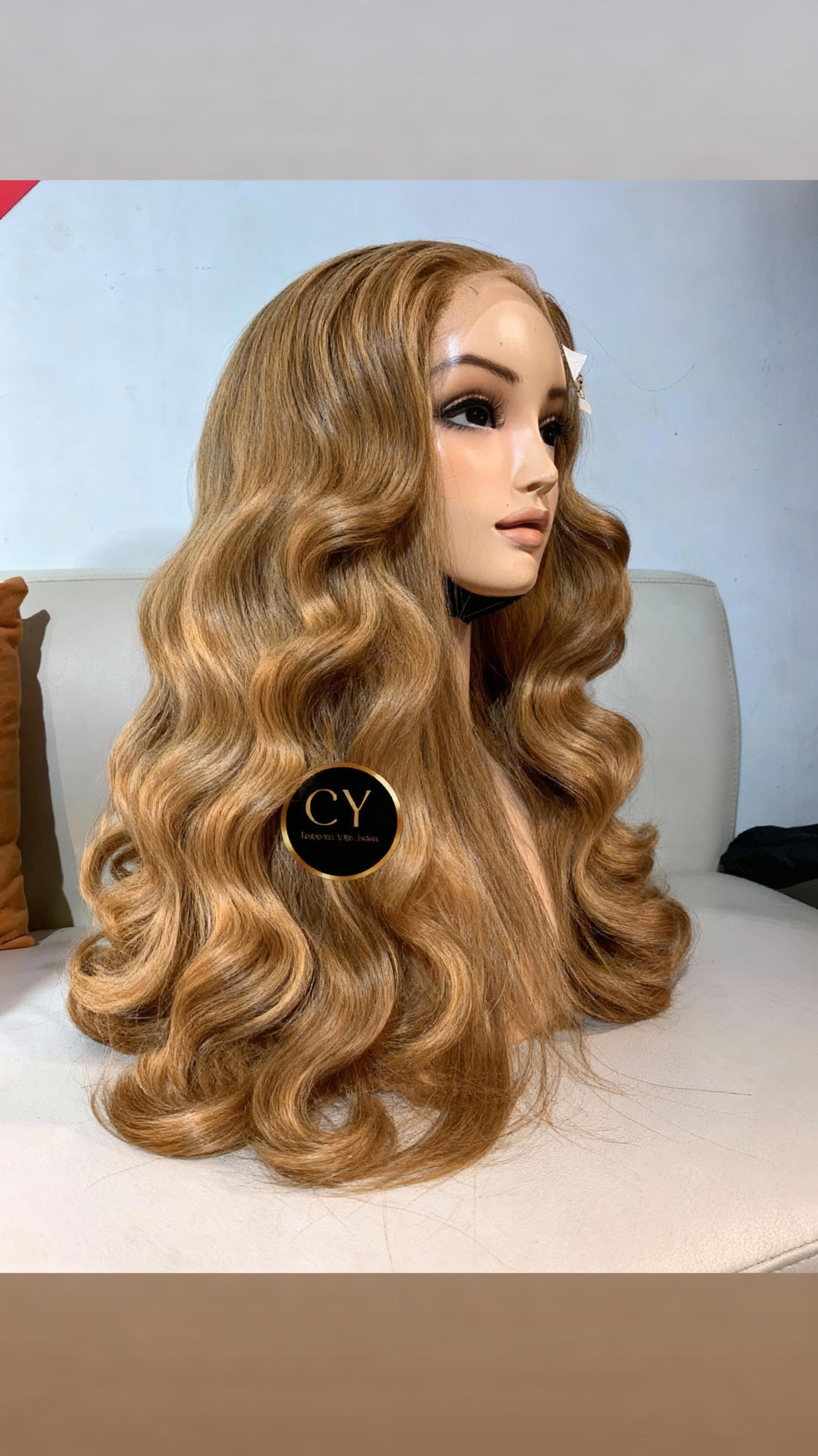 Hollywood wave châtain